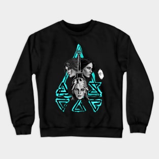 Geralt’s Girls BW Crewneck Sweatshirt